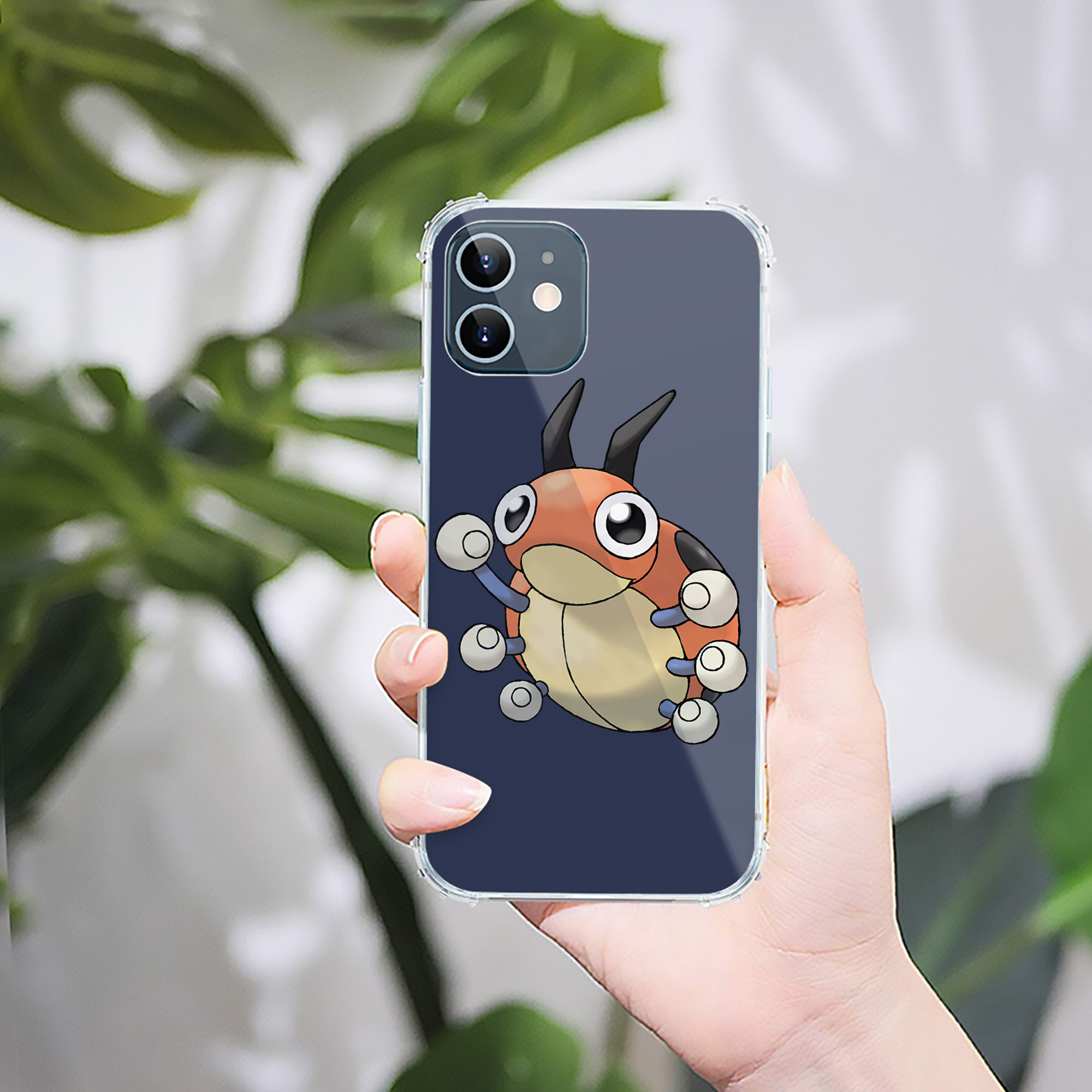 （画像用） ポケットモンスター Pokémon 【iPhone 12シリーズ対応】透明スマホケース（クリアソフトケース）